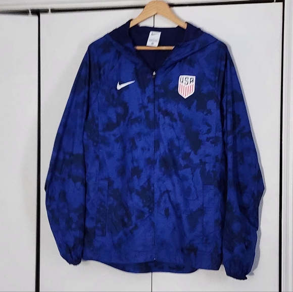 Nike Royal Blue Mesh Jacket - Picture 1 of 2